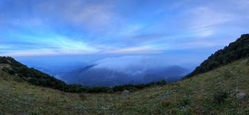 北京門(mén)頭溝百花山云海