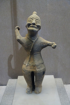 晉代陶雜技俑