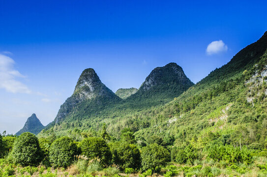 山景風光