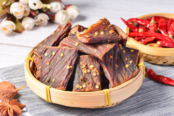 風干牛肉高清圖