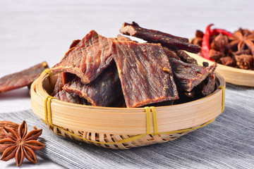 風(fēng)干牛肉高清圖