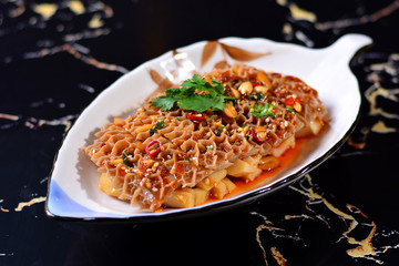 麻辣金錢肚