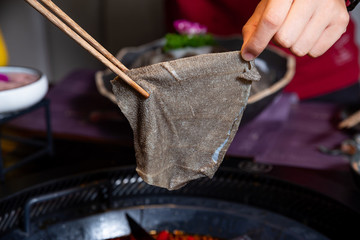 水牛毛肚