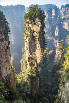 張家界武陵源袁家界懸浮山