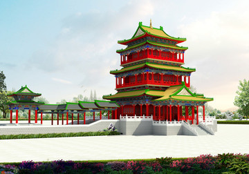 仿古樓閣