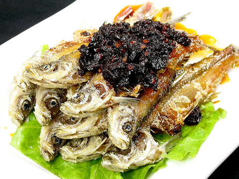 豆豉小魚