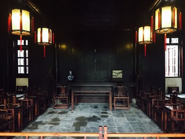 蘇州園林中的客堂大廳