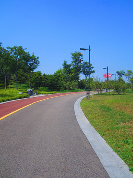 綠色跑道