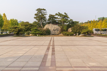 景觀石造景