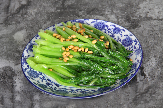 香蒜菜心