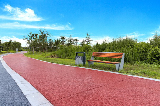 戶外公園跑到