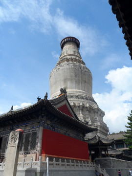 五臺山大白塔