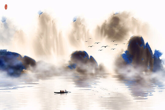 水墨畫