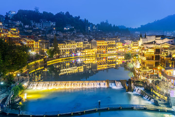 鳳凰古城夜景