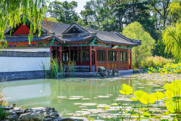 承德避暑山莊湖泊區(qū)古建筑