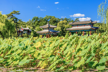 承德避暑山莊湖泊區(qū)古建筑
