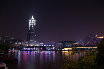 西湖文化廣場夜景