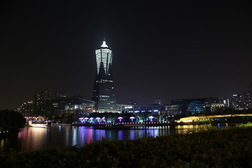 西湖文化廣場夜景
