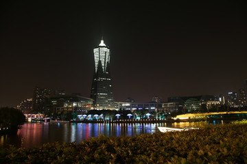 西湖文化廣場夜景
