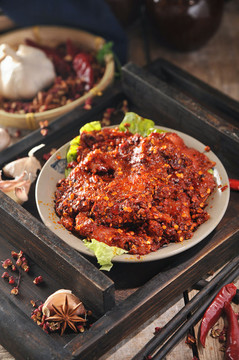 麻辣牛肉