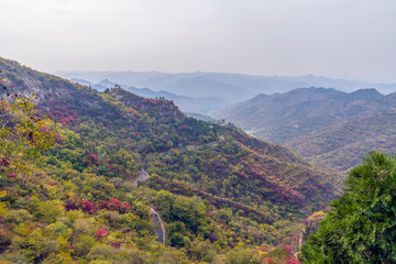 淄博潭溪山秋天風(fēng)景