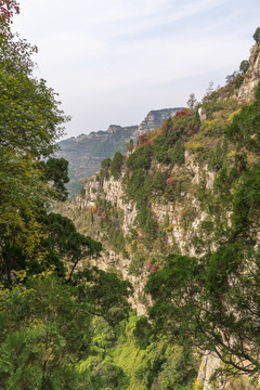 淄博潭溪山秋天風(fēng)景