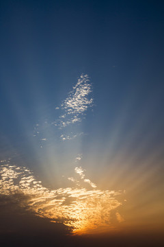 夕陽余暉