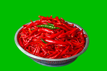設(shè)計(jì)素材盆裝紅辣椒