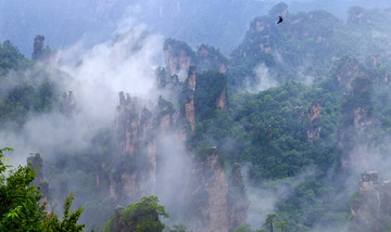 張家界高清全景圖
