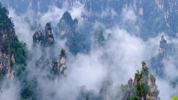張家界高清全景圖