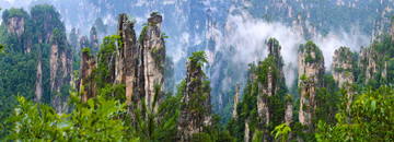 張家界高清全景圖