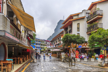 陽朔西街景色
