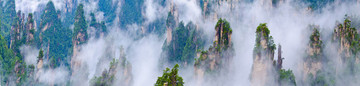 張家界高清全景圖