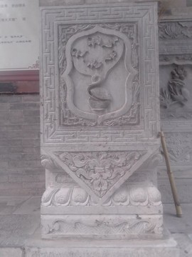 雕塑花紋