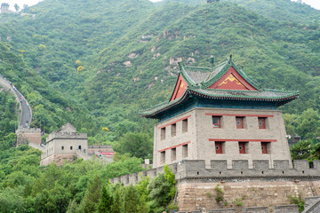 夏天北京居庸關長城