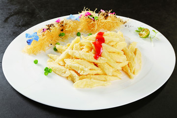 脆皮奶香山藥