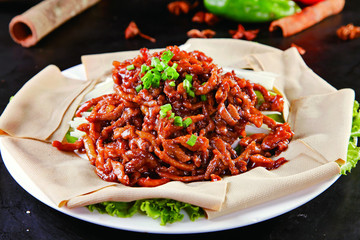 京醬肉絲