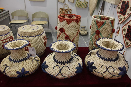 玉米皮編織工藝品