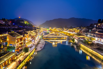 鳳凰古城夜景