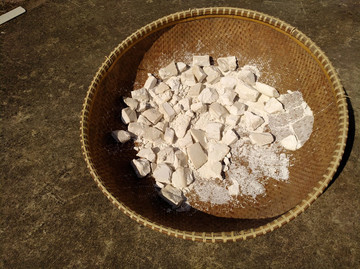 曬番薯粉