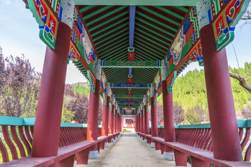 雕梁畫棟亭子結(jié)構(gòu)