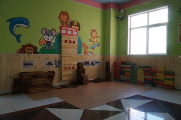 幼兒園一角