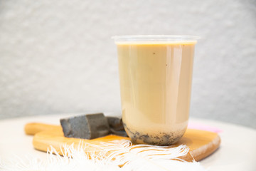 芝麻豆腐奶茶