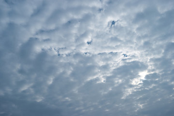 多云天空