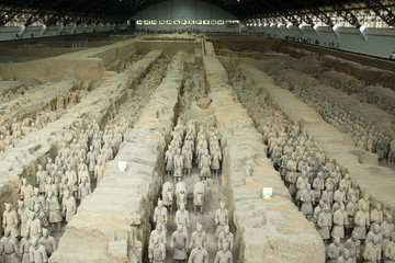 兵馬俑一號(hào)坑