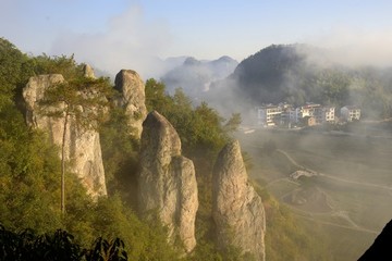 仙都五指峰