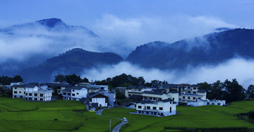 自然風(fēng)光高坡云影