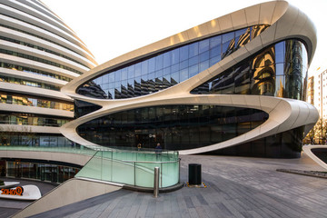 現(xiàn)代建筑銀河SOHO