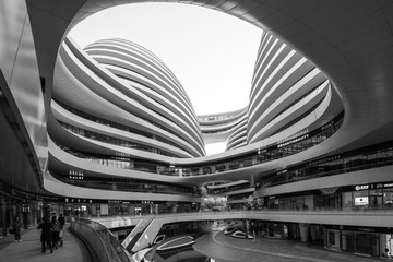 現(xiàn)代建筑銀河SOHO