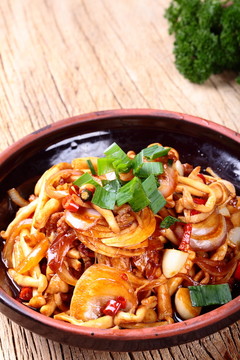 干鍋風(fēng)味雙菇